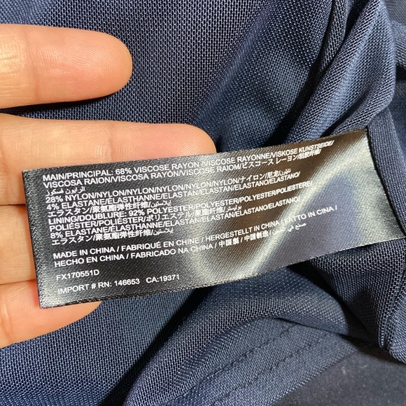 FINDERS KEEPERS Blue One Shoulder Mini Dress Size Medium - Picture 15 of 16